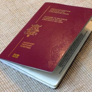 Belgium passport