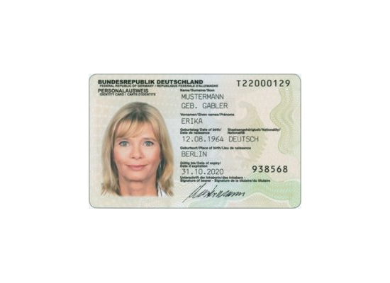 Germany ID card