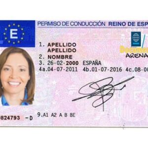 Spain driver's licence