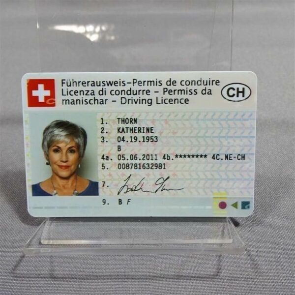 Swiss driver's license